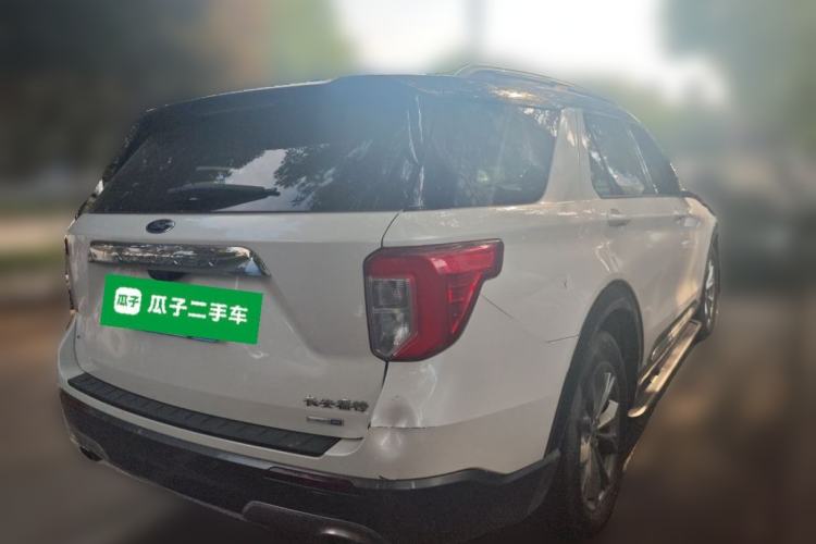 Used Ford Explorer 2020 EcoBoost 285 Rear-Drive Trend Edition 7-Seater Rear Right 45 Deg