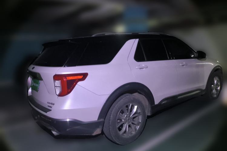 Used Ford Explorer 2020 EcoBoost 285 Four-Wheel Drive Trend Edition 6 Seats Rear Right 45 Deg
