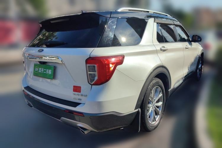 Used Ford Explorer 2020 EcoBoost 285 Rear-Drive Trend Edition 6 Seats Rear Right 45 Deg