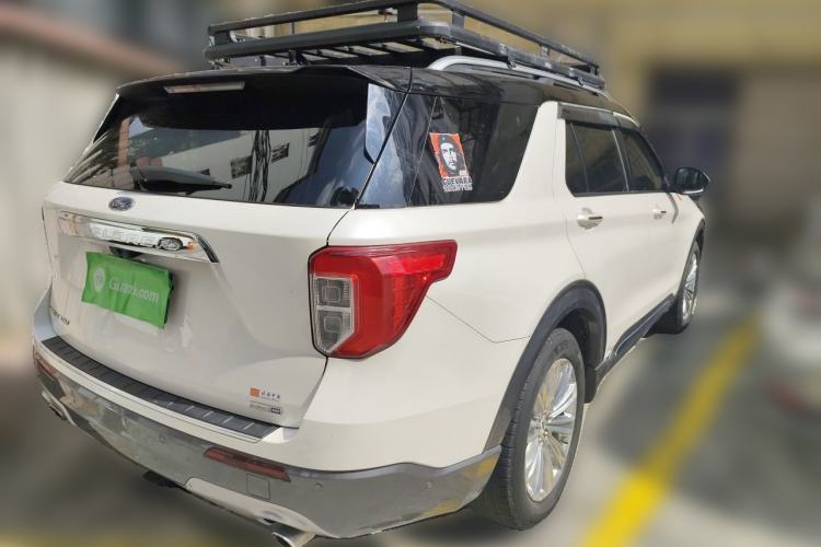 Used Ford Explorer 2020 EcoBoost 285 4x4 Titanium Edition 6 Seats Rear Right 45 Deg