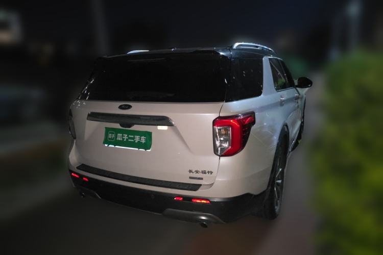 Used Ford Explorer 2020 EcoBoost 285 Four-Wheel Drive Trend Edition 6 Seats Rear Right 45 Deg