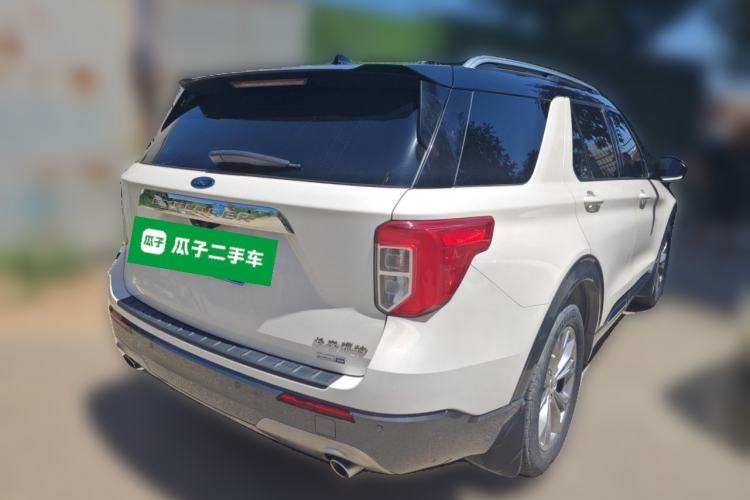 Used Ford Explorer 2020 EcoBoost 285 4x4 Trend Edition 7-Seater Rear Right 45 Deg