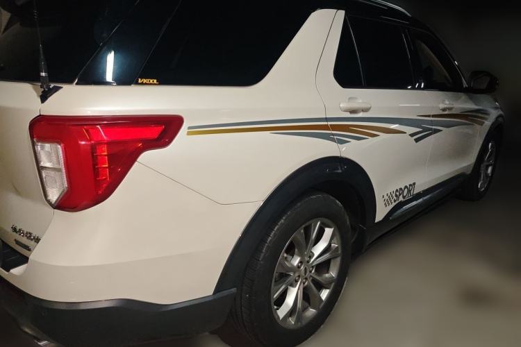 Used Ford Explorer 2020 EcoBoost 285 Rear-Drive Trend Edition 7-Seater Rear Right 45 Deg