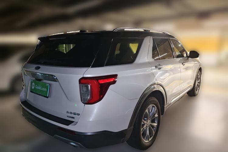 Used Ford Explorer 2020 EcoBoost 285 4x4 Trend Edition 7-Seater Rear Right 45 Deg