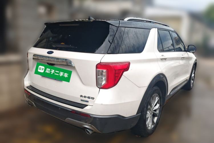 Used Ford Explorer 2020 EcoBoost 285 Rear-Drive Trend Edition 6 Seats Rear Right 45 Deg