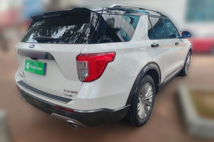 Used Ford Explorer 2020 EcoBoost 285 4x4 Titanium Edition 6 Seats Rear Right 45 Deg
