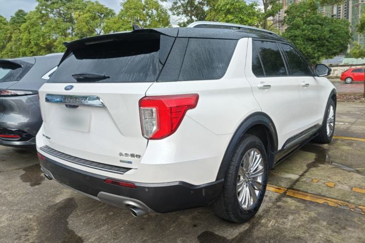 Used Ford Explorer 2020 EcoBoost 285 4x4 Titanium Edition 6 Seats Rear Right 45 Deg