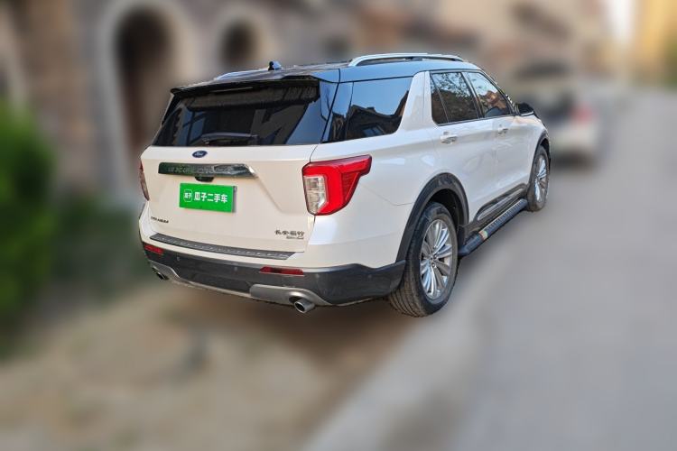 Used Ford Explorer 2020 EcoBoost 285 4x4 Titanium Edition 6 Seats Rear Right 45 Deg
