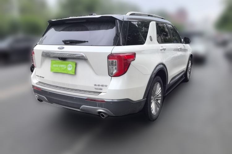Used Ford Explorer 2020 EcoBoost 285 4x4 Titanium Edition 7-Seater Rear Right 45 Deg
