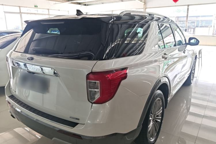Used Ford Explorer 2020 EcoBoost 285 4x4 Titanium Edition 6 Seats Rear Right 45 Deg