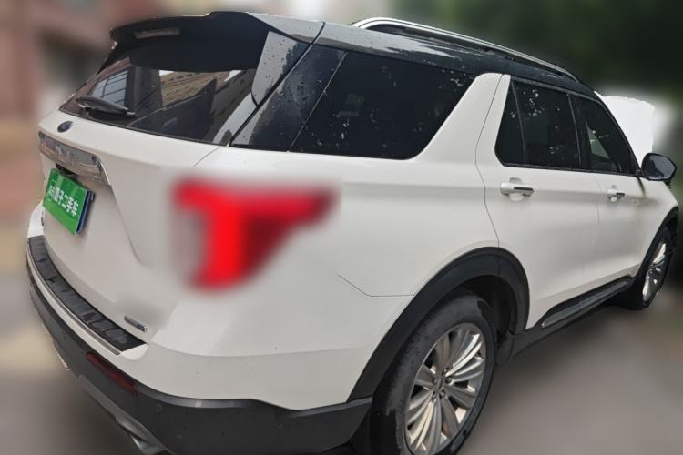 Used Ford Explorer 2020 EcoBoost 285 4x4 Titanium Edition 7-Seater Rear Right 45 Deg