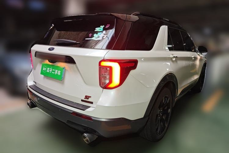 Used Ford Explorer 2020 EcoBoost 285 4x4 Sport Edition ST-LINE 6-Seater Rear Right 45 Deg