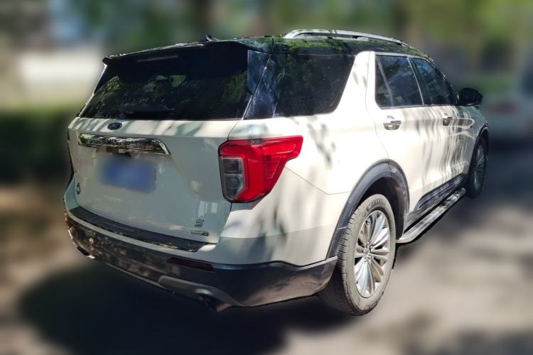 Used Ford Explorer 2020 EcoBoost 285 4x4 Titanium Edition 6 Seats Rear Right 45 Deg