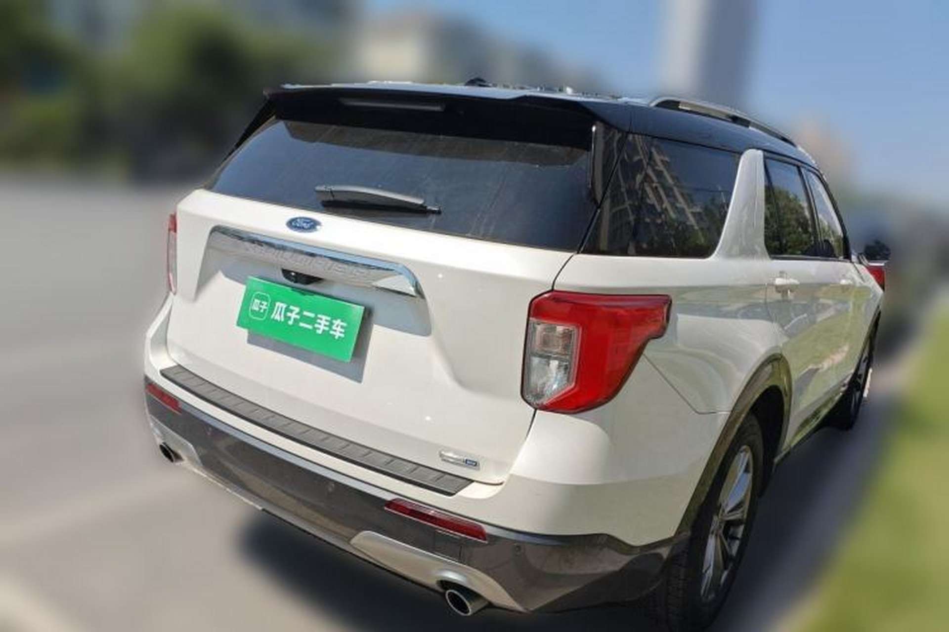 Used Ford Explorer 2020 EcoBoost 285 4x4 Trend Edition 7-Seater Rear Right 45 Deg