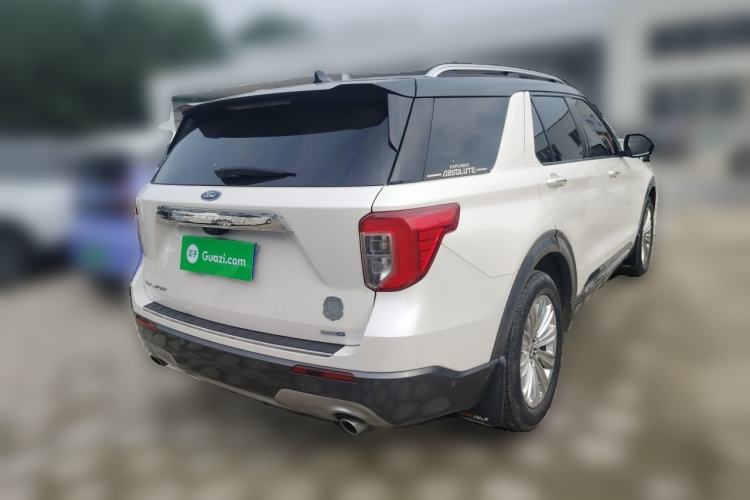 Used Ford Explorer 2020 EcoBoost 285 4x4 Titanium Edition 7-Seater Rear Right 45 Deg