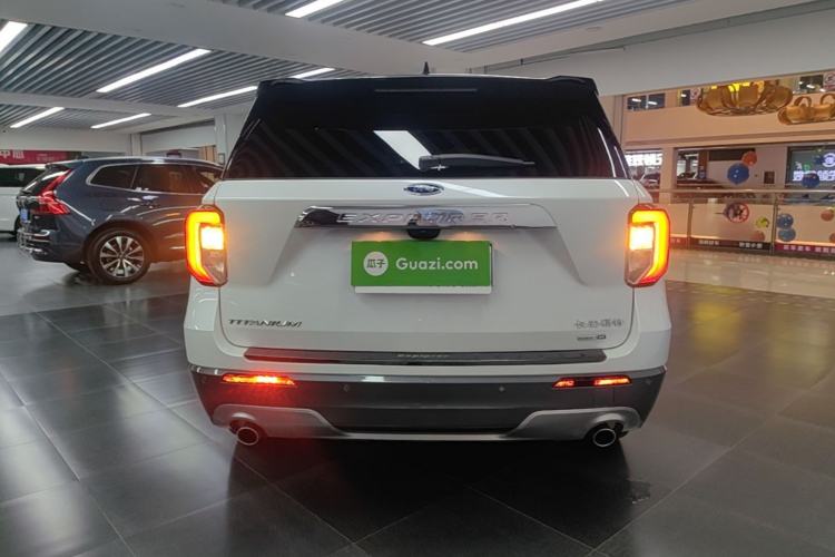 Used Ford Explorer 2020 EcoBoost 285 4x4 Titanium Edition 7-Seater Rear