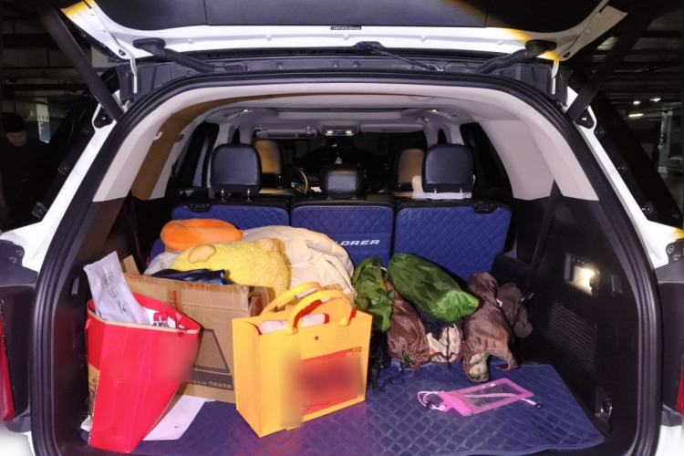 Used Ford Explorer 2020 EcoBoost 285 4x4 Titanium Edition 7-Seater Trunk