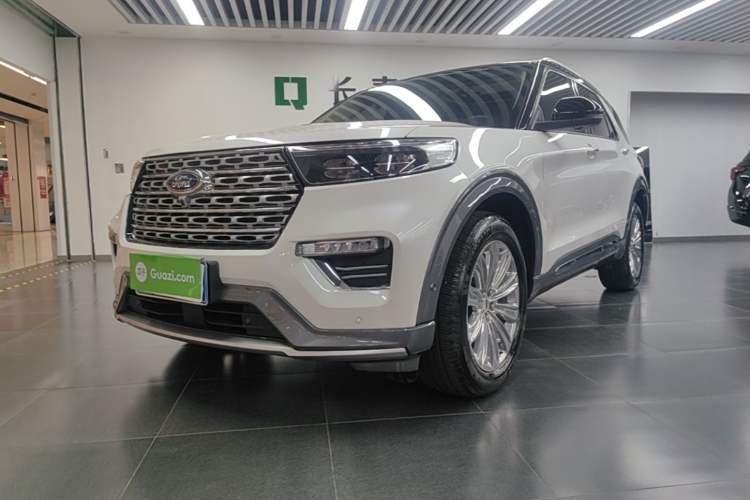 Used Ford Explorer 2020 EcoBoost 285 4x4 Titanium Edition 7-Seater Guazi used car, China used car export, Used car for sale, Used cars, Cheapest cars for sale