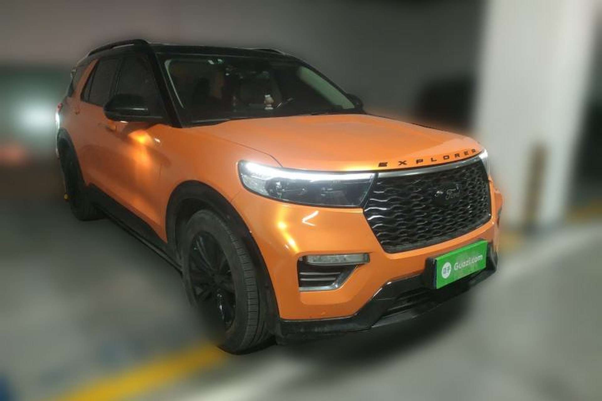 Used Ford Explorer 2020 EcoBoost 285 4x4 Titanium Edition 7-Seater Front Right 45 Deg