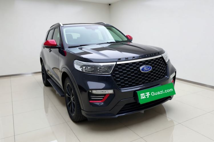 Used Ford Explorer 2022 EcoBoost 285 Four-Wheel Drive 30th Anniversary Edition 7 Seats Front Right 45 Deg