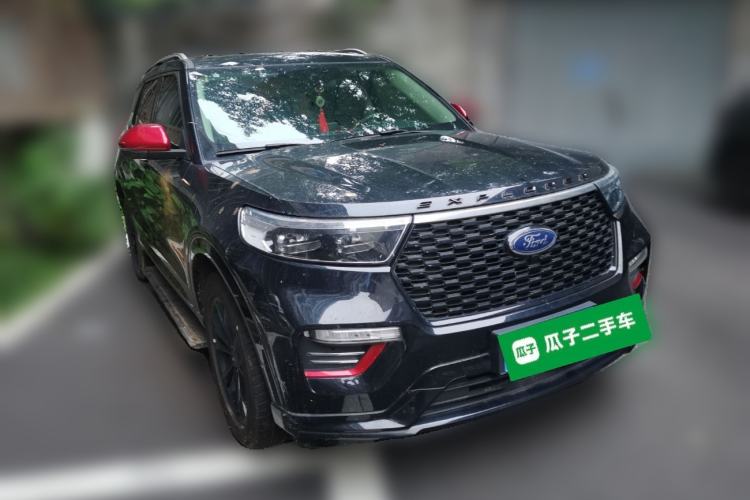 Used Ford Explorer 2022 EcoBoost 285 Four-Wheel Drive 30th Anniversary Edition 7 Seats Front Right 45 Deg