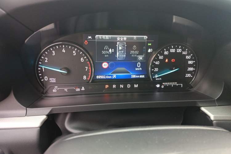 Used Ford Explorer 2022 EcoBoost 285 Four-Wheel Drive 30th Anniversary Edition 7 Seats Instrument Cluster