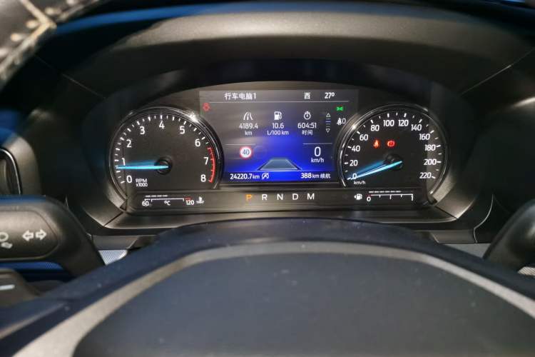 Used Ford Explorer 2022 EcoBoost 285 Four-Wheel Drive 30th Anniversary Edition 7 Seats Instrument Cluster