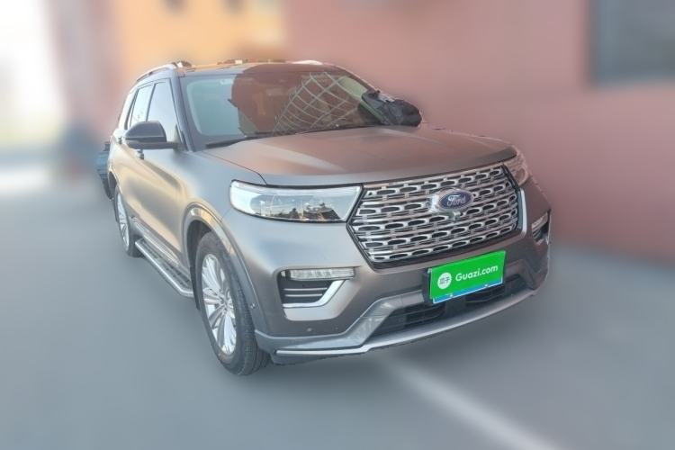 Used Ford Explorer 2022 EcoBoost 285 Four-Wheel Drive 30th Anniversary Edition 7 Seats Front Right 45 Deg