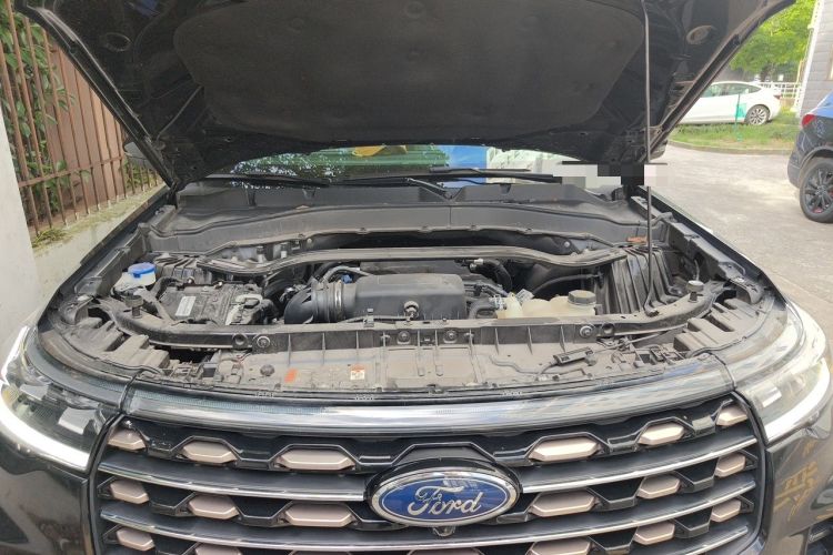Used Ford Explorer 2023 EcoBoost 285 Four-Wheel Drive Red Gold Edition 6 Seats Engine Bay