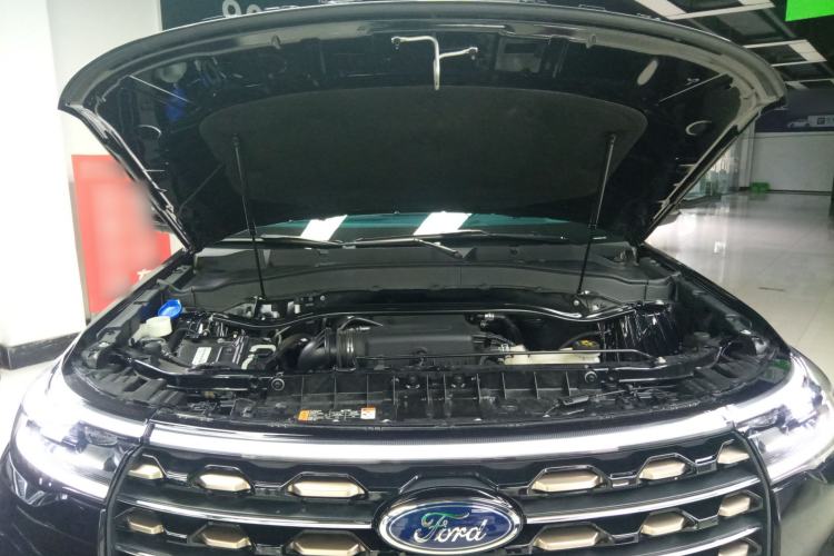 Used Ford Explorer 2023 EcoBoost 285 Four-Wheel Drive Red Gold Edition 6 Seats Engine Bay