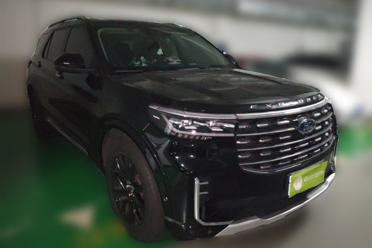 Used Ford Explorer 2023 EcoBoost 285 Four-Wheel Drive Titanium Edition 6 Seats Front Right 45 Deg