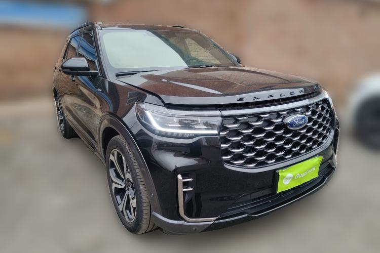 Used Ford Explorer 2023 EcoBoost 285 4x4 ST-LINE 7-Seater Front Right 45 Deg
