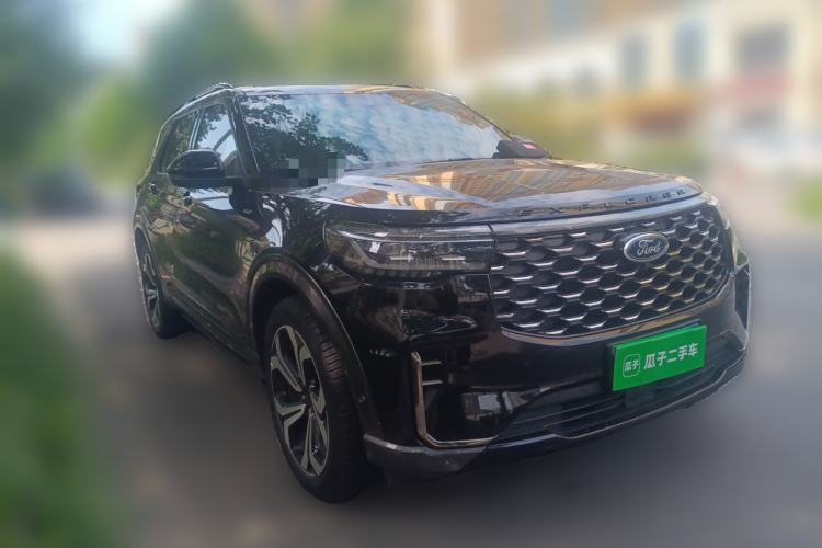 Used Ford Explorer 2023 EcoBoost 285 4x4 ST-LINE 6-Seater Front Right 45 Deg