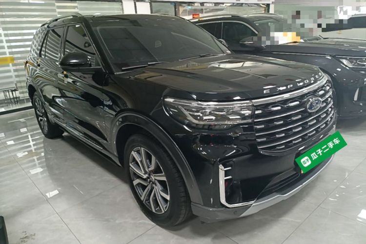 Used Ford Explorer 2023 EcoBoost 285 Four-Wheel Drive Titanium Edition 6 Seats Front Right 45 Deg