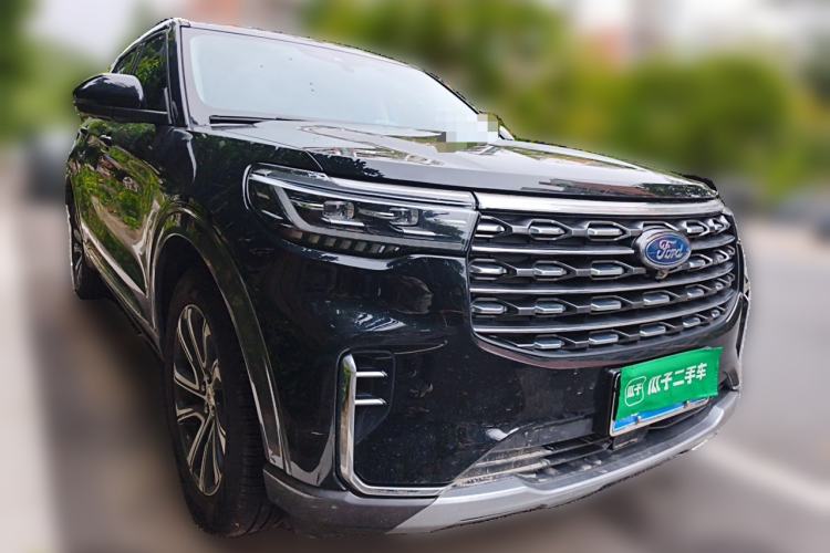 Used Ford Explorer 2023 EcoBoost 285 4x4 Trend Plus Edition 6 Seats Front Right 45 Deg