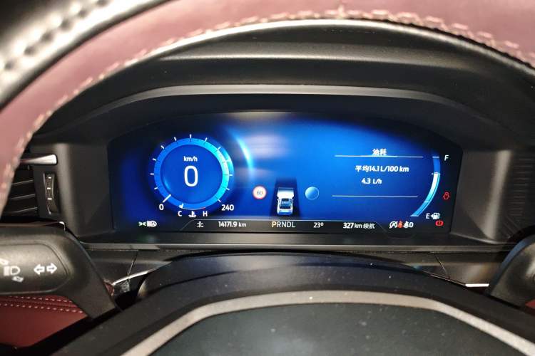 Used Ford Explorer 2023 EcoBoost 285 Four-Wheel Drive Titanium Edition 6 Seats Instrument Cluster