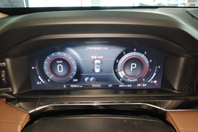 Used Ford Explorer 2023 EcoBoost 285 Four-Wheel Drive Titanium Edition 6 Seats Instrument Cluster