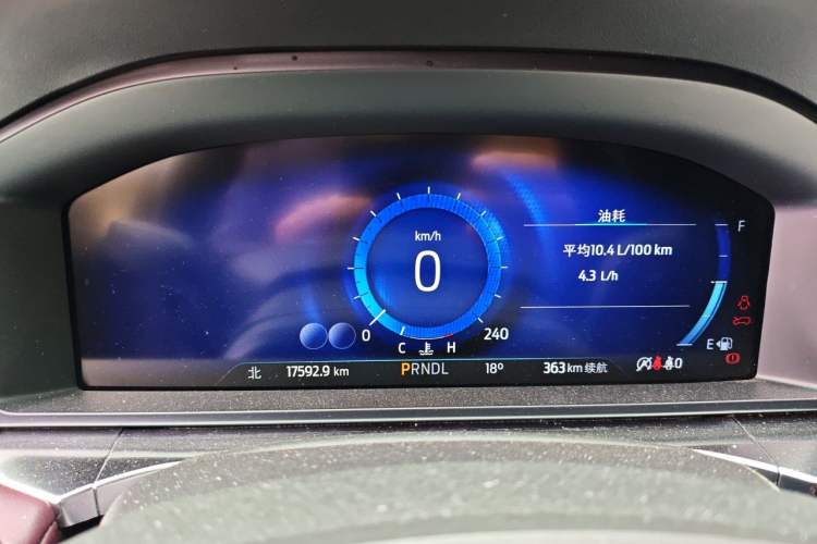 Used Ford Explorer 2023 EcoBoost 285 Four-Wheel Drive Titanium Edition 7-Seater Instrument Cluster