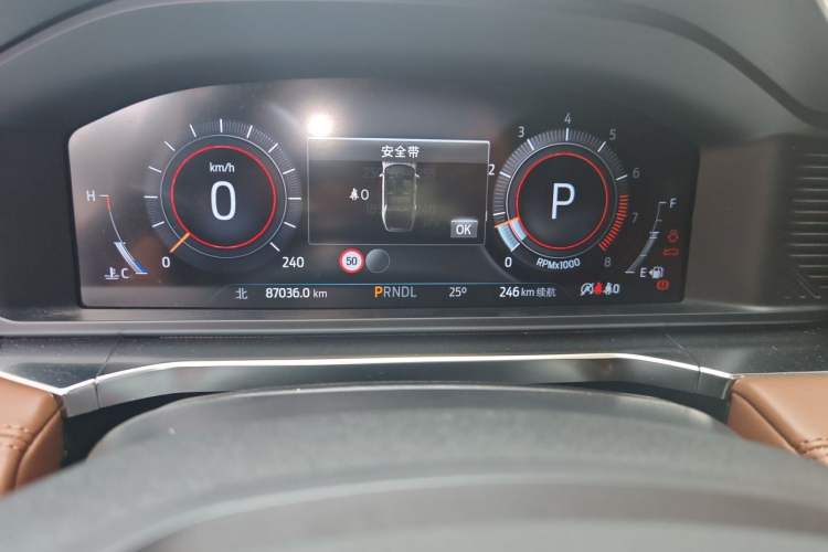 Used Ford Explorer 2023 EcoBoost 285 Four-Wheel Drive Stylish Plus Version 7 Seats Instrument Cluster