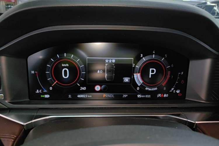 Used Ford Explorer 2023 EcoBoost 285 Four-Wheel Drive Titanium Edition 7-Seater Instrument Cluster