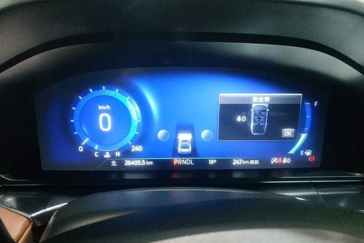 Used Ford Explorer 2023 EcoBoost 285 Four-Wheel Drive Titanium Edition 6 Seats Instrument Cluster