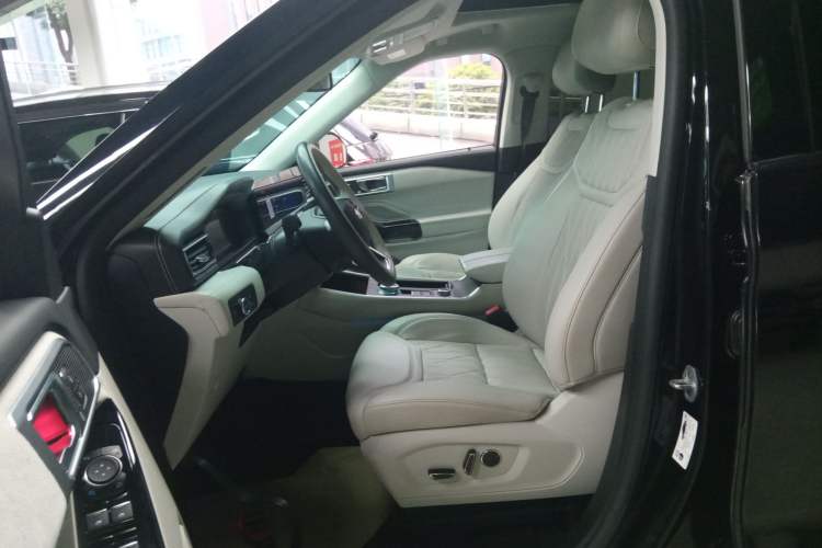 Used Ford Explorer 2023 EcoBoost 285 Four-Wheel Drive Red Gold Edition 6 Seats Left Front Seat