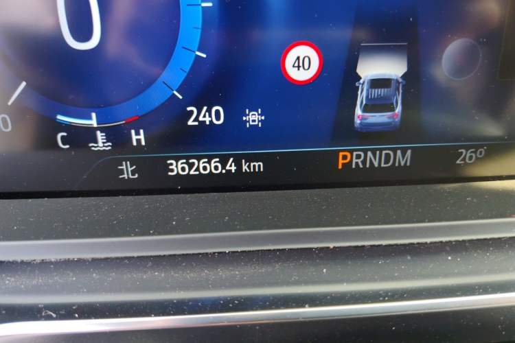 Used Ford Explorer 2023 EcoBoost 285 4x4 ST-LINE 6-Seater Odometer Close Up