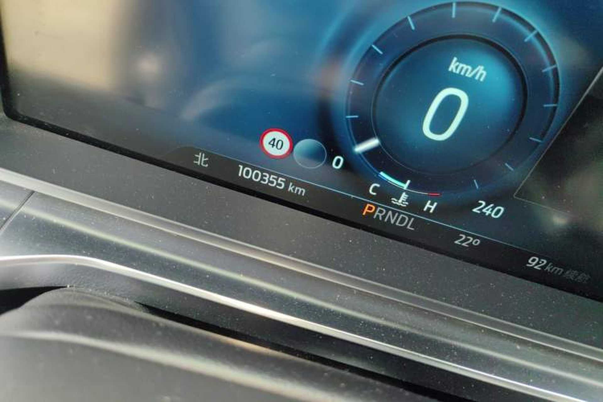 Used Ford Explorer 2023 EcoBoost 285 Four-Wheel Drive Titanium Edition 6 Seats Odometer Close Up