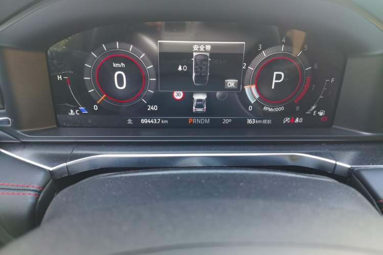 Used Ford Explorer 2023 EcoBoost 285 4x4 ST-LINE 6-Seater Odometer Close Up