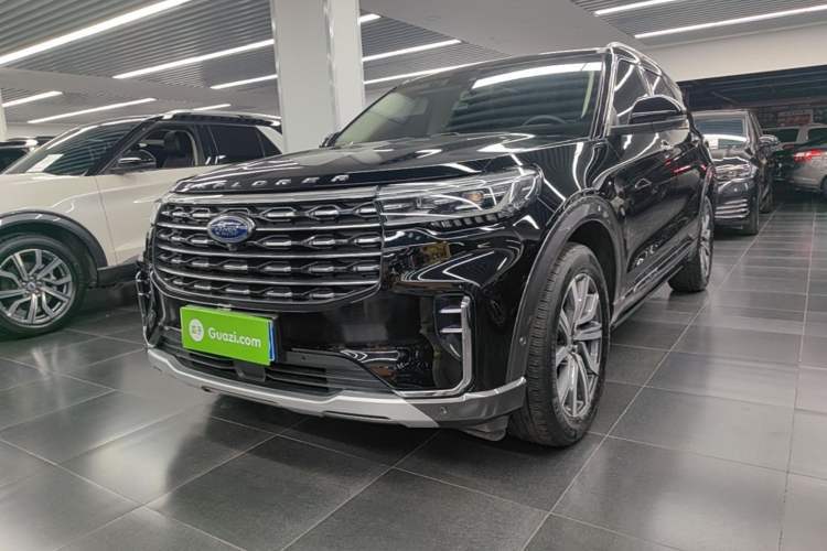 Used Ford Explorer 2023 EcoBoost 285 Four-Wheel Drive Titanium Edition 6 Seats Guazi used car, China used car export, Used car for sale, Used cars, Cheapest cars for sale