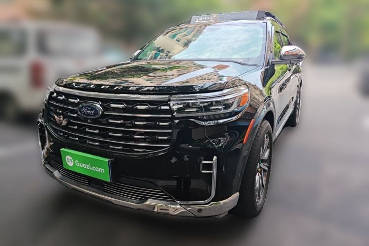 Used Ford Explorer 2023 EcoBoost 285 Four-Wheel Drive Titanium Edition 7-Seater Guazi used car, China used car export, Used car for sale, Used cars, Cheapest cars for sale