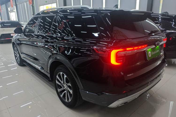 Used Ford Explorer 2023 EcoBoost 285 Four-Wheel Drive Stylish Plus Version 7 Seats Rear Left 45 Deg