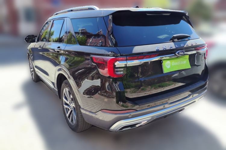 Used Ford Explorer 2023 EcoBoost 285 4x4 Trend Plus Edition 6 Seats Rear Left 45 Deg