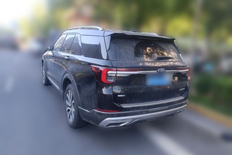Used Ford Explorer 2023 EcoBoost 285 Four-Wheel Drive Titanium Edition 6 Seats Rear Left 45 Deg